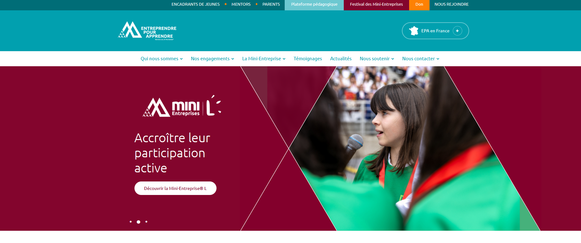 Entreprendre Pour Apprendre logo